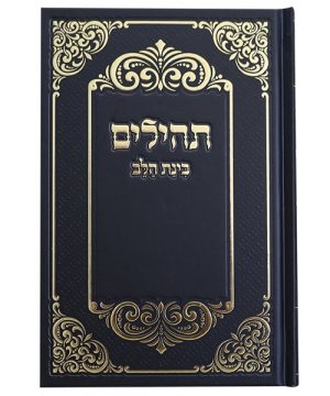 תהילים למינציה בינת הלב עיטורים גדול 14*22