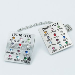 נר הבדלה דקורטיבי כחול לבן