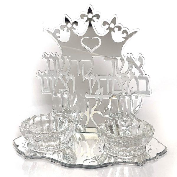 פמוטים לשבת - דגם הדלקת נרות