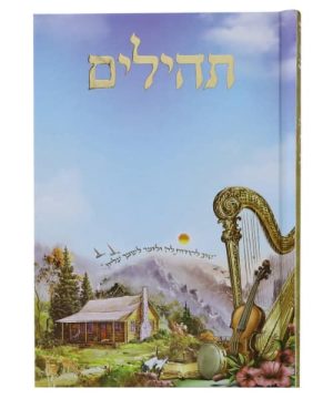 תהילים למינציה בינת הלב מצויר 12*17