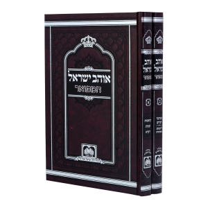 סט אוהב ישראל המפואר לא מנוקד (2 כרכים) (17 ס"מ)  / עוז והדר