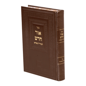 אור חדש למהר"ל - פורים  / עוז והדר