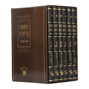 סט משנה ברורה לא מנוקד (6 כרכים) (26 ס"מ)  / עוז והדר