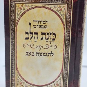 סידור כוונת הלב לתשעה באב