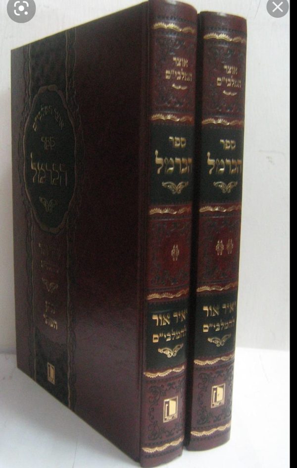 ספר הכרמל - יאיר אור להמלבי"ם 2 כרכים