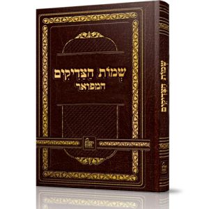 שמות הצדיקים המפואר