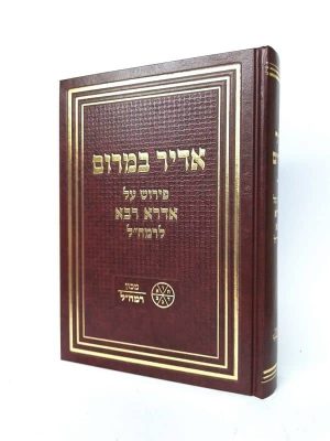 אדיר במרום - פירוש הרמח"ל על אידרא רבא