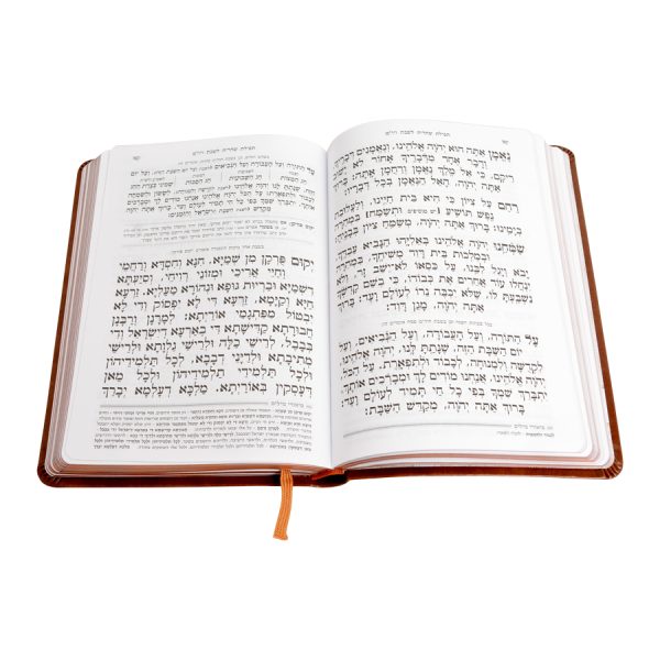 ⁦סט סידור שבת חול שחרית תהילים
דמוי עור | 4 כר' | 21 ס"מ | ספרד | כחול⁩ – תמונה ⁦2⁩