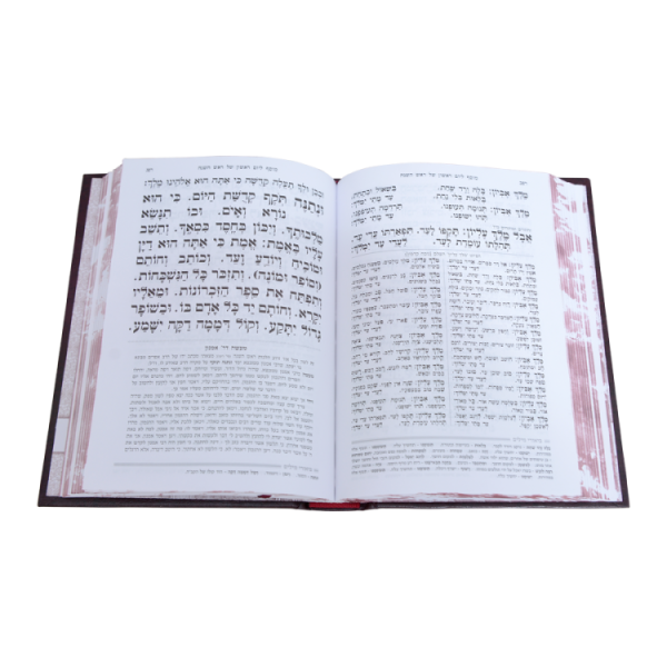 ⁦סט מחזור ר"ה ויו"כ סקאי (17 ס"מ) ספרד  / עוז והדר⁩ – תמונה ⁦3⁩