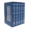 סט חומש כיס עם סידור דמוי עור (5 כרכים) ע"מ  / עוז והדר
