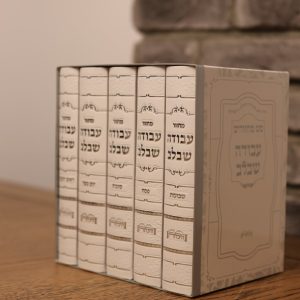 סט מחזורים עבודה שבלב - הטבעות - לבן כסף