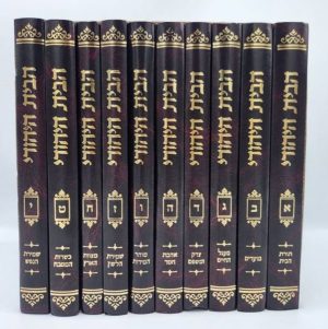 סט הבית היהודי 10 כרכים / הרב אהרון זכאי