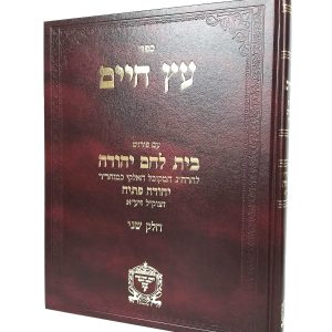 עץ חיים עם פירוש בית לחם יהודה - חלק ב' / רבי יהודה פתיה
