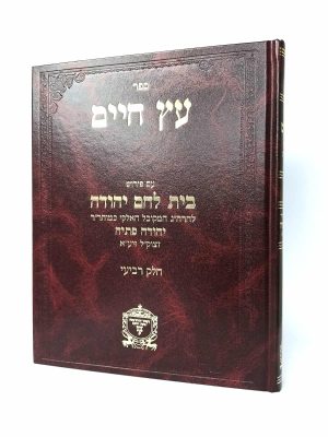 עץ חיים עם פירוש בית לחם יהודה - חלק ד' / רבי יהודה פתיה