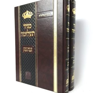 סט מגיד תעלומה על הש"ס 2 כרכים / רבי צבי אלימלך מדינוב