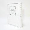 ⁦סט מחזורים - קדושת השם - קוביות - צבע לבן כסף  (PU) 12*17⁩ – תמונה ⁦2⁩