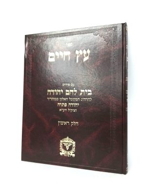 עץ חיים עם פירוש בית לחם יהודה - חלק א' / רבי יהודה פתיה