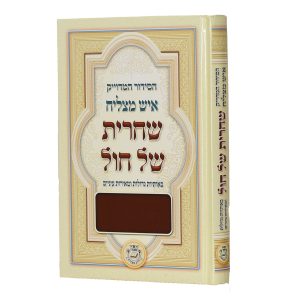 סידור איש מצליח שחרית של חול - פורמט גדול - כריכה קשה - אותיות גדולות