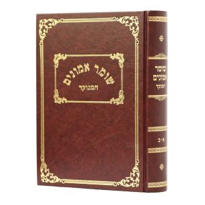 שומר אמונים המנוקד / רבי אהרן ראטה