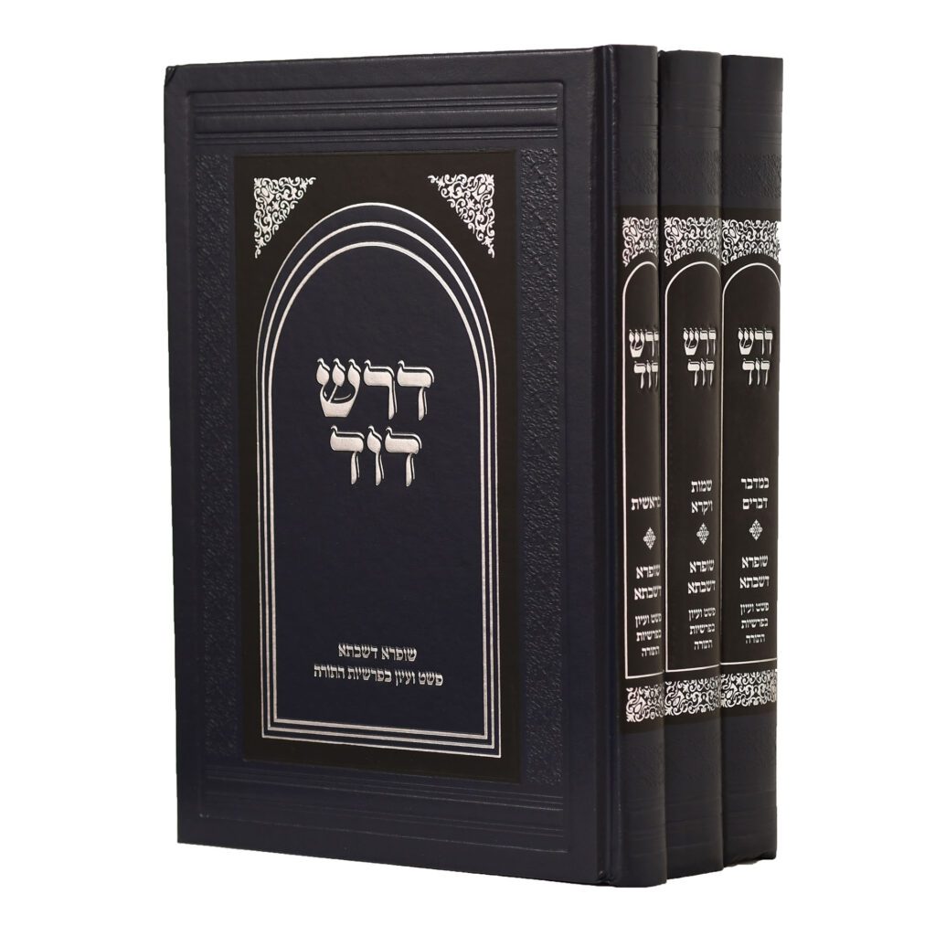 סט דרש דוד על התורה 3 כרכים
