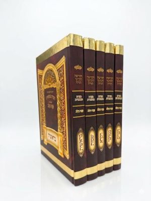 סט חמשה חומשי תורה 'תורה מבוארת' - הרב דורון רונן