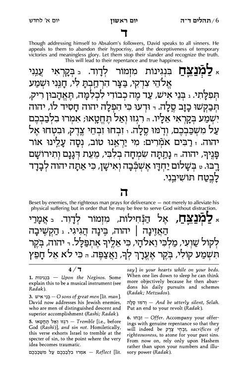 Signature Leather Collection Full-Size Hebrew/English Tehillim Midnight Blue – תמונה 6