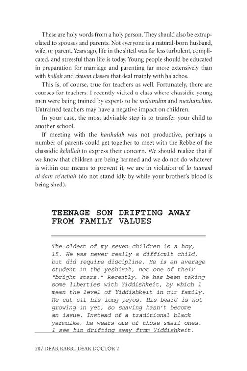 Dear Rabbi, Dear Doctor Volume 2 – תמונה 9