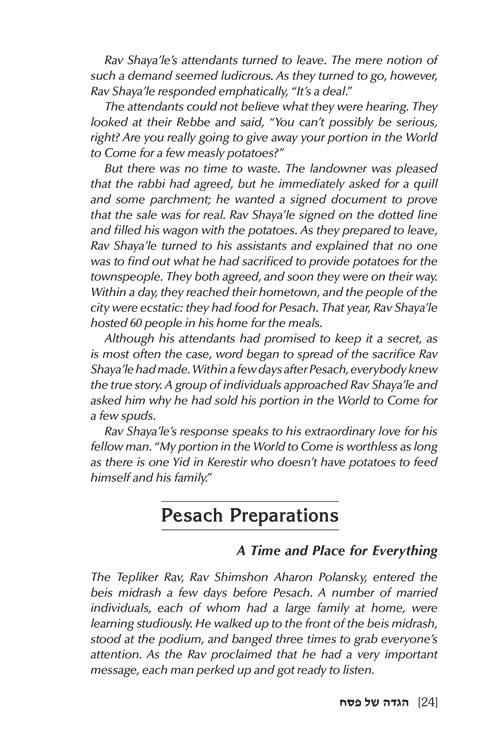 Haggadah Touched by Our Story – תמונה 9