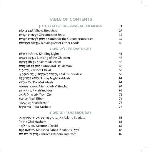 Schottenstein Ed Interlinear Hardcover Faux Leather Zemiros Set (6 vol) – Silver – תמונה 5