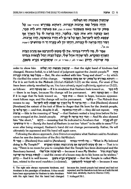 Zera Shimshon on Megillas Eichah – Haas Family Edition – תמונה 5
