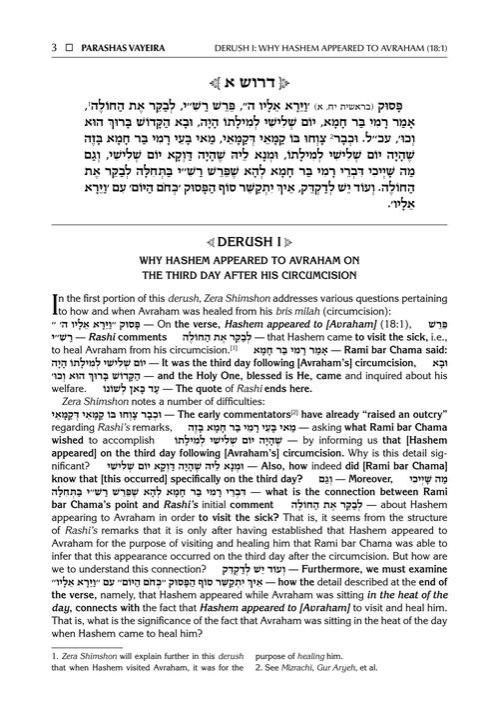 Sefer Zera Shimshon – Bereishis Volume 2 Vayeira – Toldos Haas Family Edition – תמונה 2