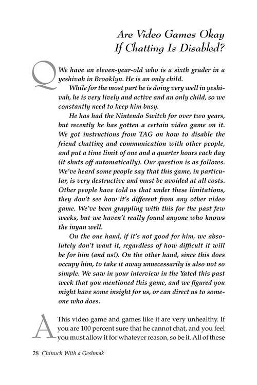 Chinuch with a Geshmak – תמונה 5