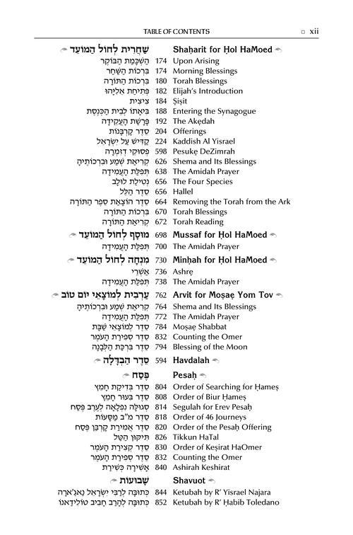 The ArtScroll Sephardic Mahzor for the Festivals – Farah Family Edition – תמונה 11