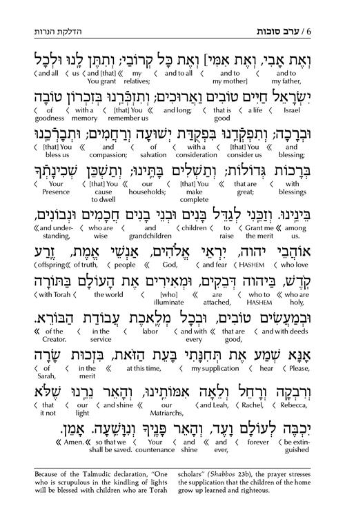 Schottenstein Interlinear Succos Machzor Pocket Size Sefard – תמונה 6
