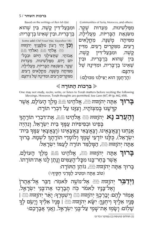 Siddur Tefillah LeDavid: Hebrew-Only: Mid Size – Sephardic/Edot HaMizrach – with English Instructions – תמונה 5