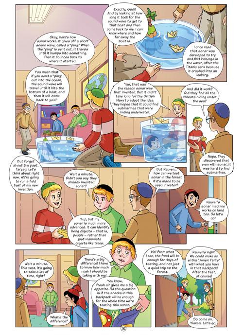The Taryag Kids and the Underwater Adventure – Comics – תמונה 7