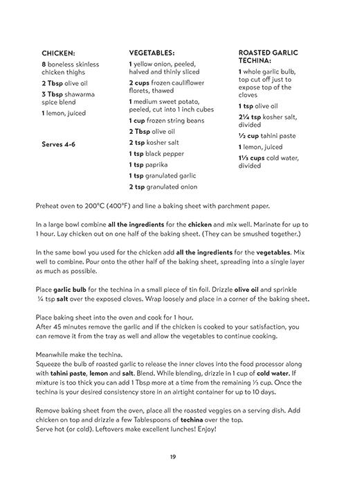 Micro Peas – The Mini Cookbook Series: Boneless Chicken – תמונה 4