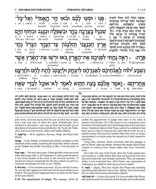 Schottenstein Ed Interlinear Chumash Vol 5: Devarim / Deuteronomy – תמונה 6