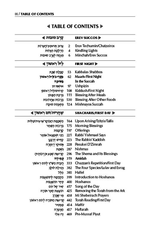Schottenstein Interlinear Succos Machzor Full Size Ashkenaz following the Customs of Eretz Yisroel – תמונה 7