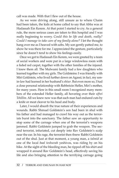 Terror and Emunah in Har Nof – תמונה 8