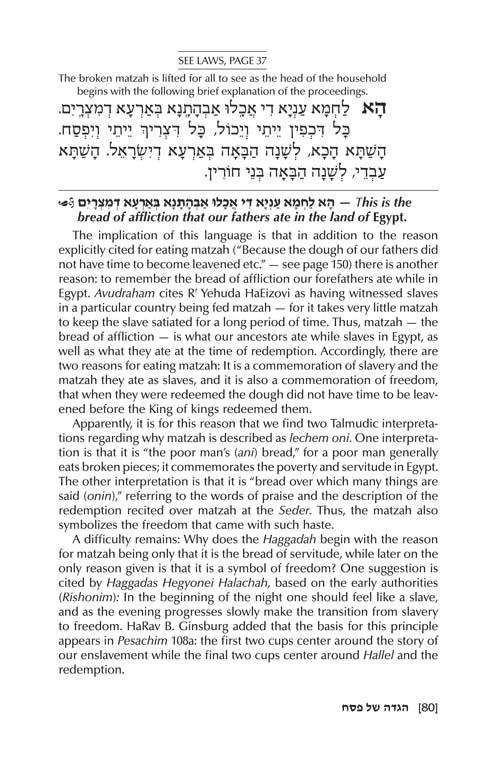 The Rav Nebenzahl Haggadah – תמונה 9
