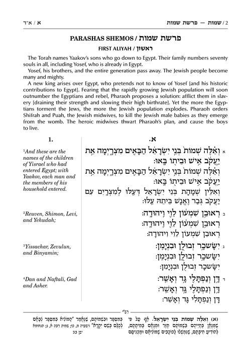 Sh’nayim Mikra V’Echad Targum – Shemos – תמונה 2