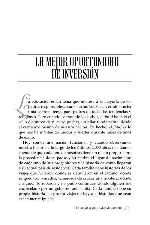 The Power of Chinuch – Spanish Edition – תמונה 2
