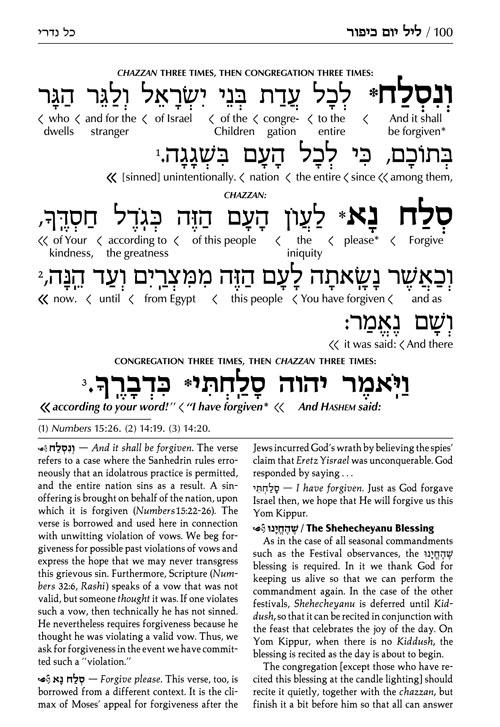 Schottenstein Interlinear Yom Kippur Machzor Full Size Ashkenaz – תמונה 4