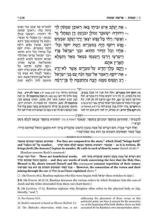 Ramban 3 – Shemos Vol. 1: Chapters 1-20 – Student Size – תמונה 4