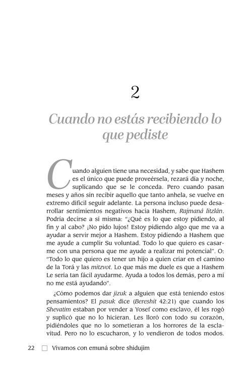 Living Emunah on Shidduchim – Spanish Edition (Vivamos con Emuná sobre Shidujim) – תמונה 2