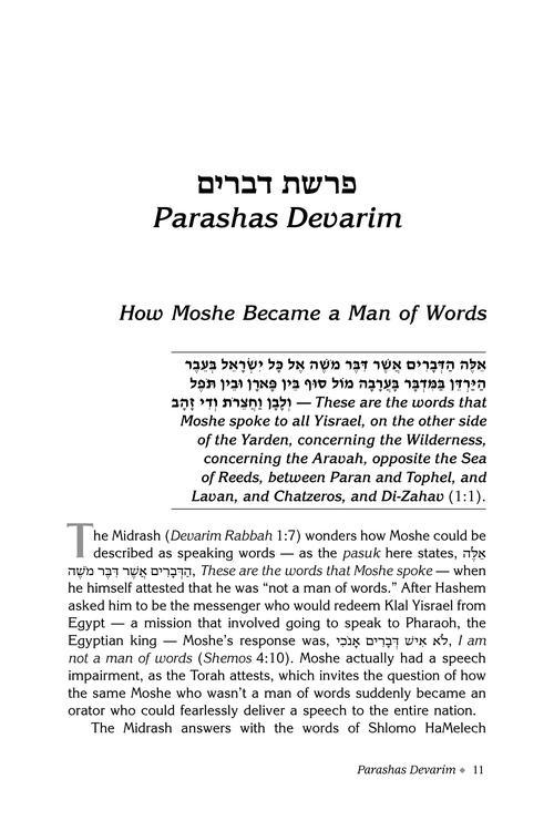 Rav Druck on Chumash – Devarim – תמונה 2