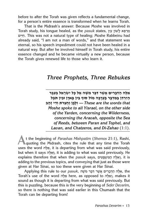 Rav Druck on Chumash – Devarim – תמונה 4