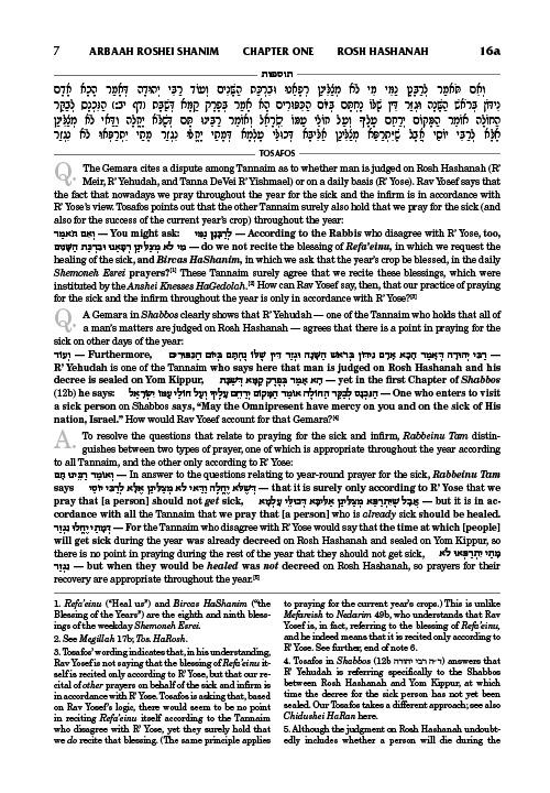 Tosafos: Tractate Rosh Hashanah volume 2: Folios 16a – 35a – תמונה 7