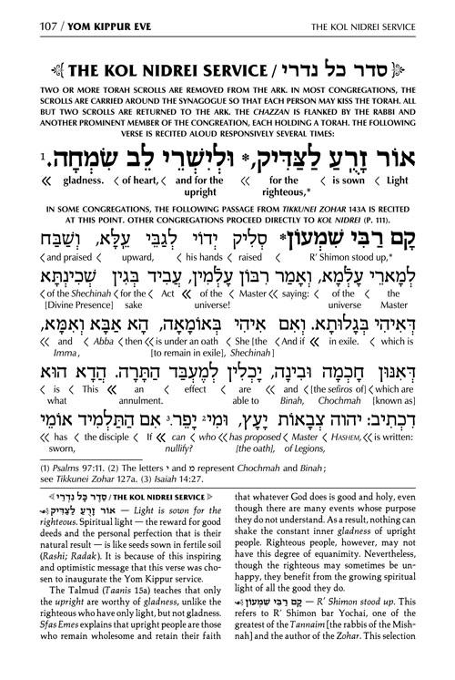 Schottenstein Interlinear Yom Kipppur Machzor Full Size Sefard – תמונה 2